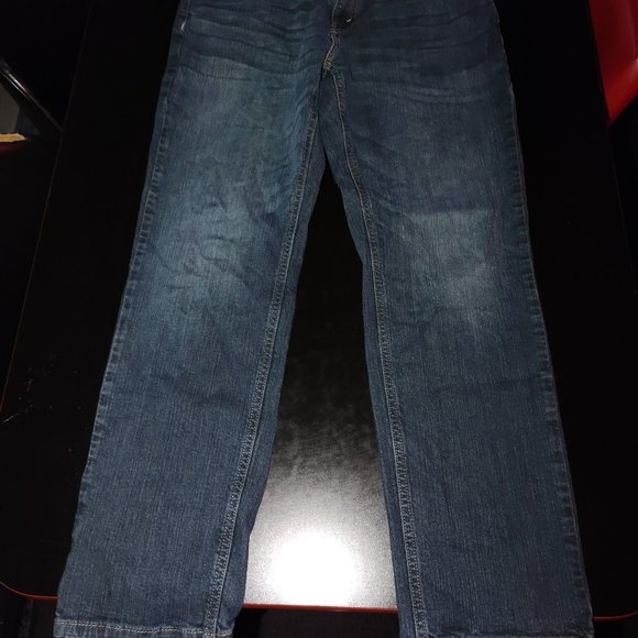 Signature Levi Strauss S67 34x32 faded blue jeans - Picture 2 of 6